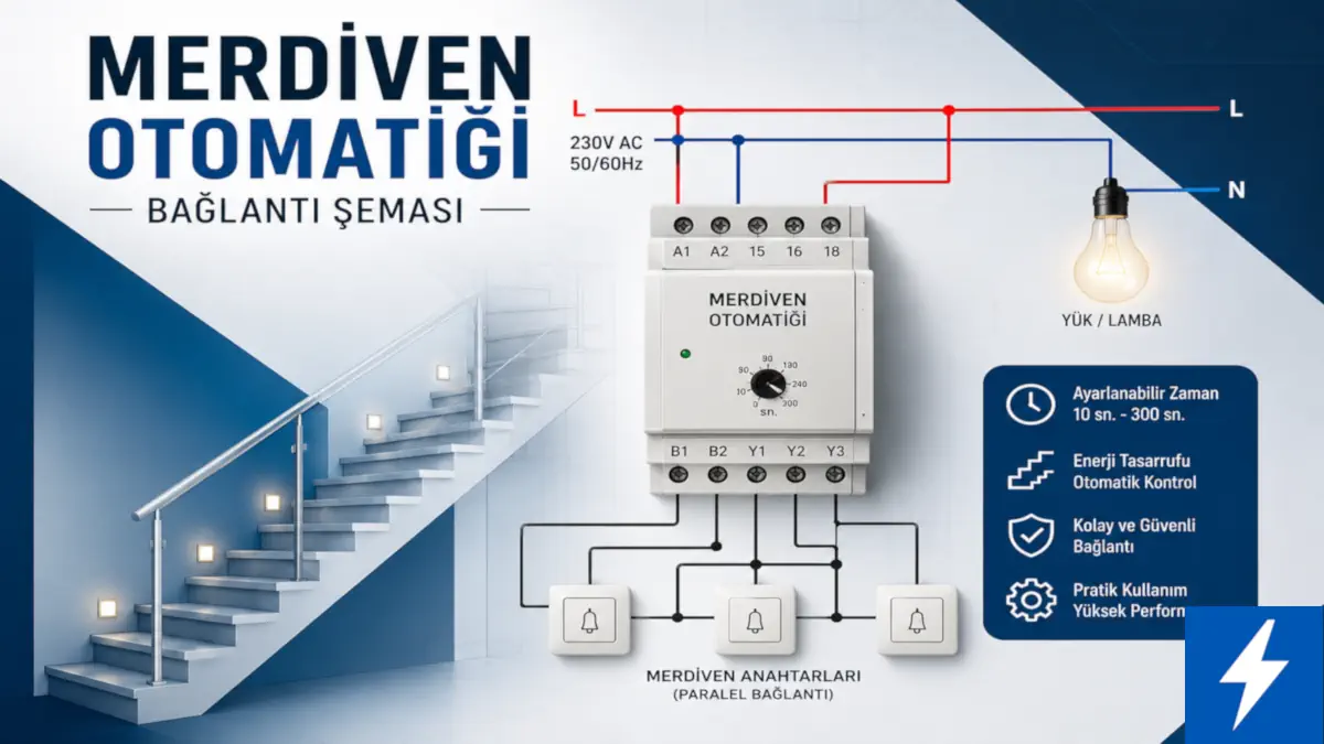 Merdiven Otomatiği Bağlantı Şeması ve Kapsamlı Kurulum Rehberi 1 Merdiven otomatiği bağlantı şeması kapak görseli