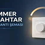 Dimmer anahtar bağlantı şeması kapak görseli