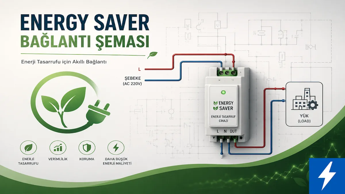 Energy saver bağlantı şeması kapak görseli