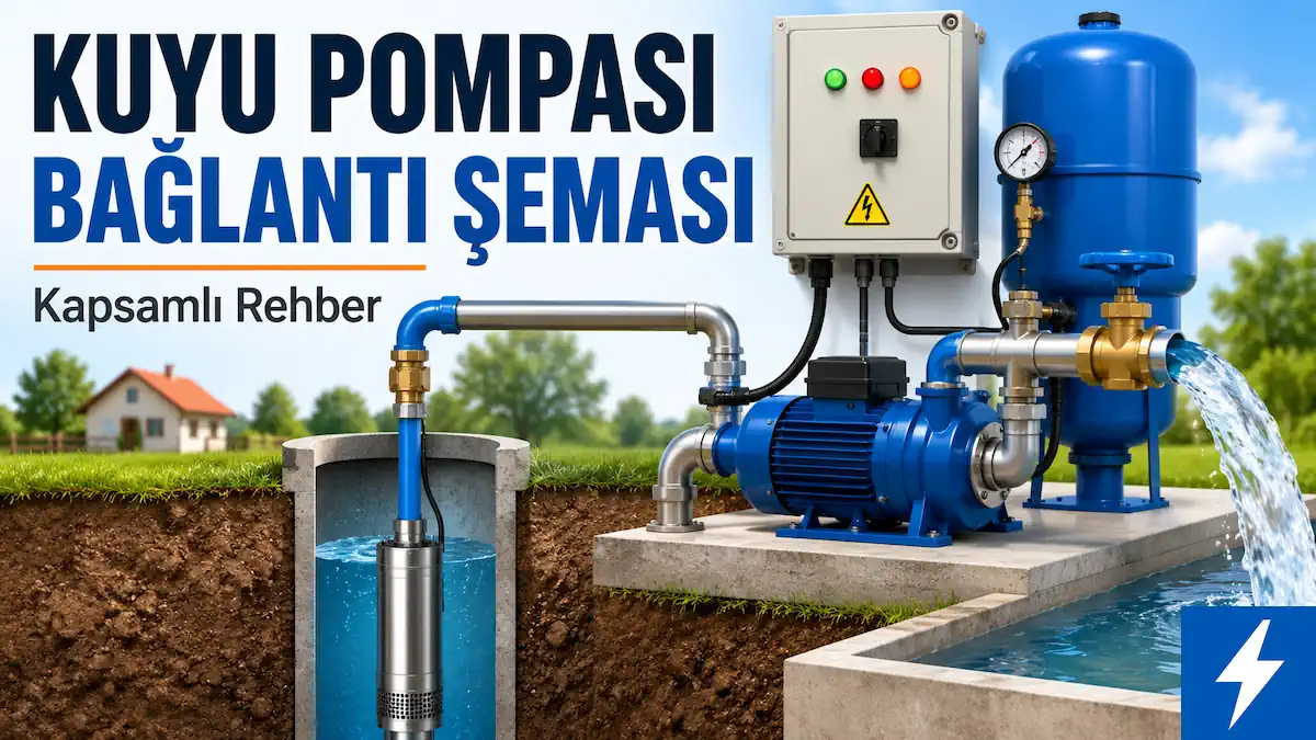 Kuyu pompası bağlantı şeması kapak görseli