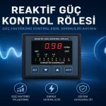 Reaktif güç kontrol rölesi bağlantı şeması kapak görseli