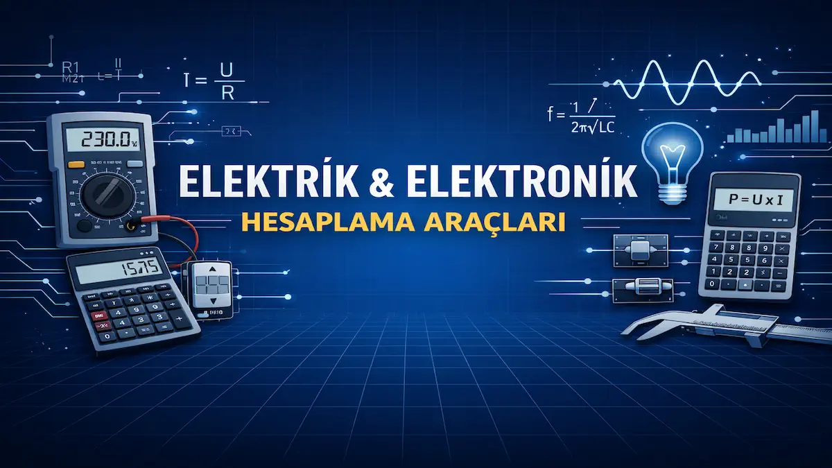 Elektrik ve Elektronik Hesaplama Araçları 2 Elektrik ve Elektronik Hesaplama Araçları