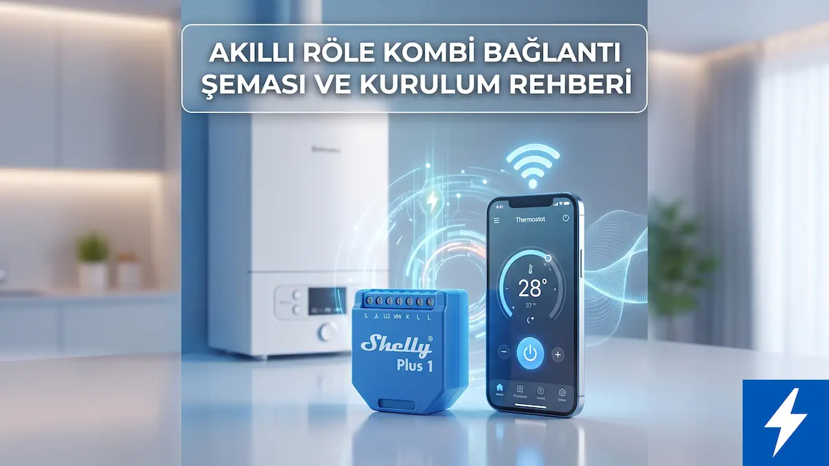 Akıllı röle kombi bağlantı şeması kapak görseli