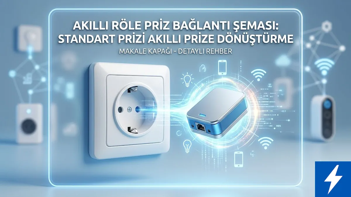 Akıllı röle priz bağlantı şeması kapak görseli