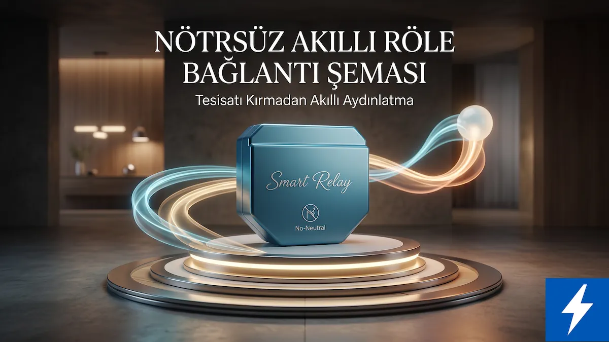 Nötrsüz akıllı röle bağlantı şeması kapak görseli