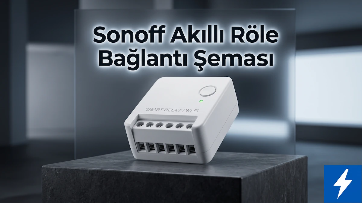 Sonoff akıllı röle bağlantı şeması kapak görseli